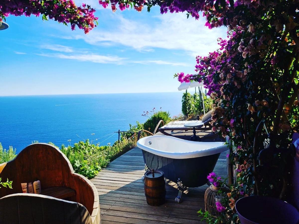 Refuge Uwabio Organic Vineyard Cinqueterre Villa Riomaggiore Exterior photo