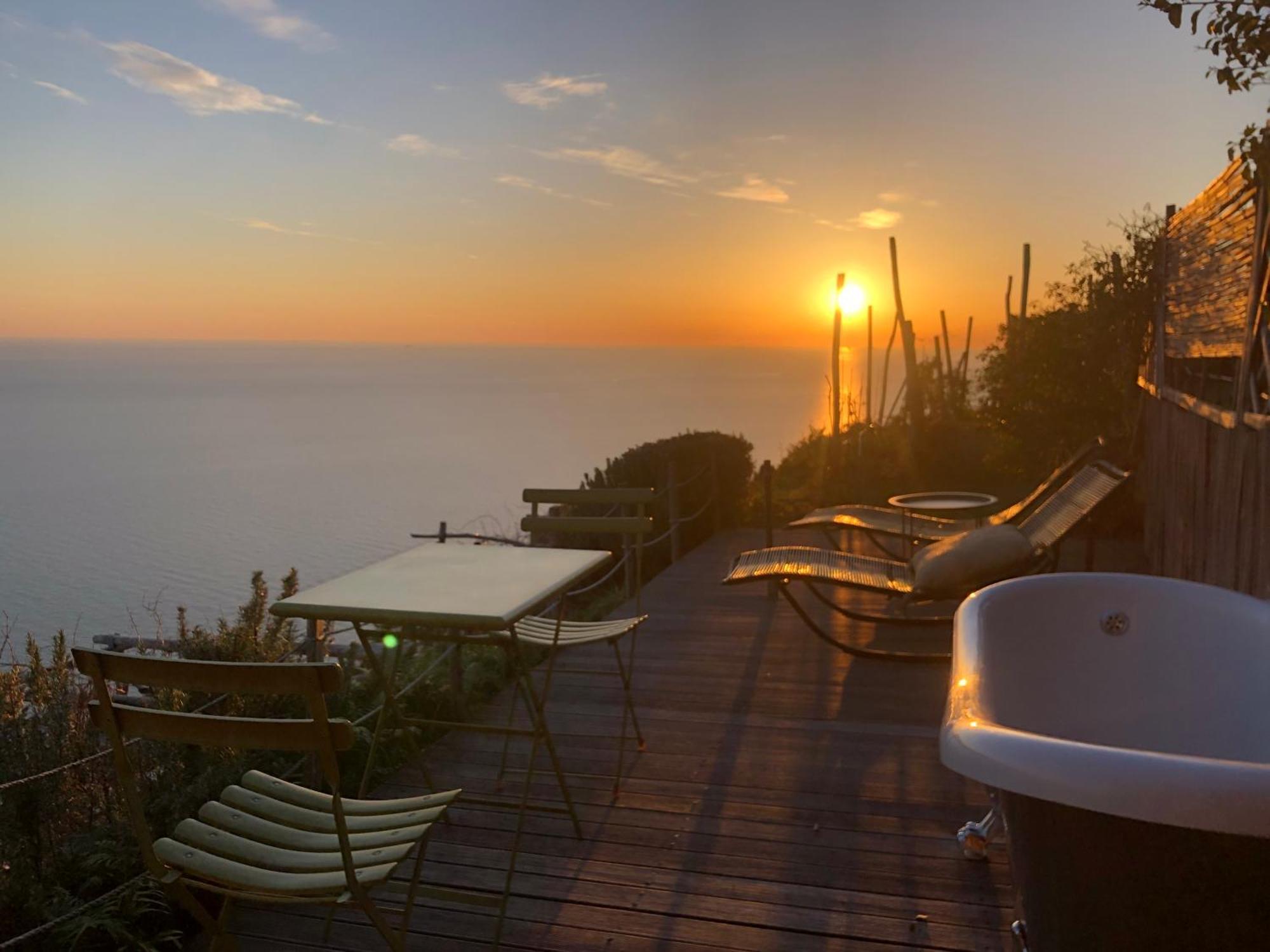 Refuge Uwabio Organic Vineyard Cinqueterre Villa Riomaggiore Exterior photo