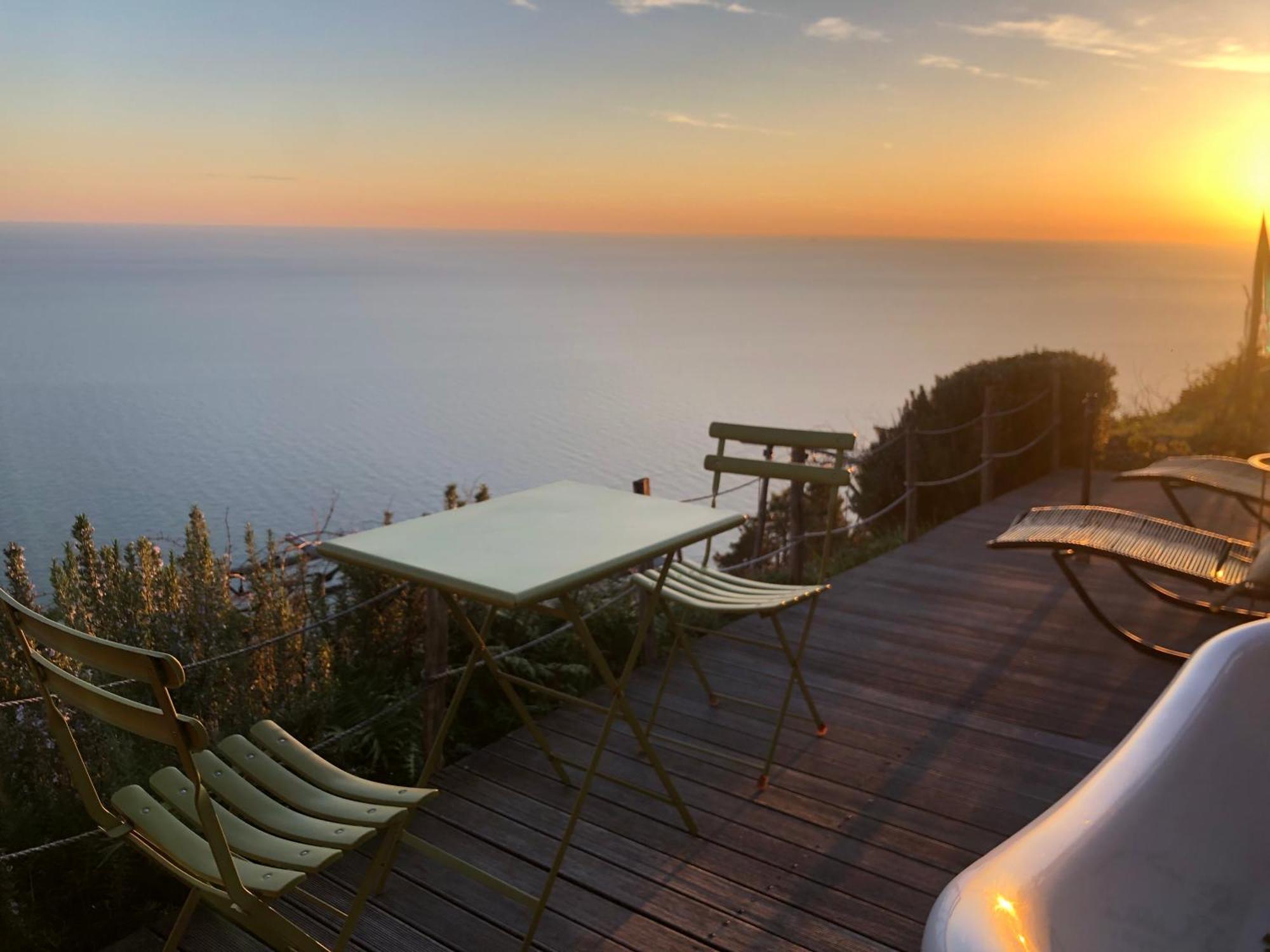 Refuge Uwabio Organic Vineyard Cinqueterre Villa Riomaggiore Exterior photo